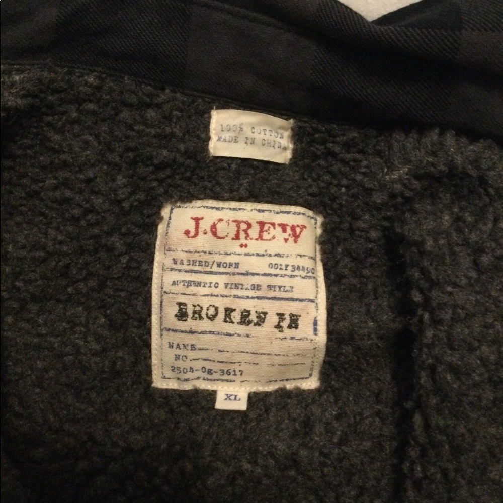 Jcrew plaid Farm Work Jacket - Picture 4 of 4